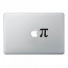 Sticker MacBook Apple Pi