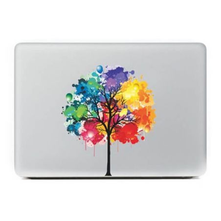 MacBook Sticker Color Tree  Stickers MacBook - 1