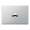 MacBook Moustache Aufkleber