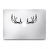 MacBook Deer Antler Sticker voor herten