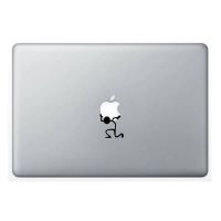 Sticker pour Macbook Snoopy Feu de Camp Sticker Compatible Macbook Pro 13, Sticker pour Macbook Air 11, Sticker pour Macbook 15, Sticker pour Mac 