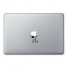 MacBook sticker Apple support man