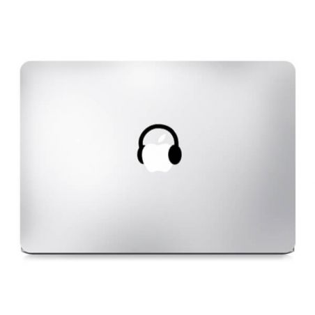 Achat Sticker MacBook Headphones STI00-045