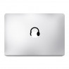 MacBook Headphones Sticker