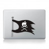 Piraten vlag MacBook sticker