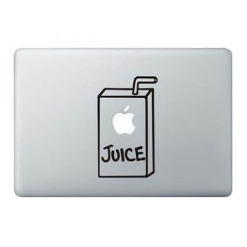 Apple Juice MacBook Sticker voor Sap MacBooks  Stickers MacBook - 1