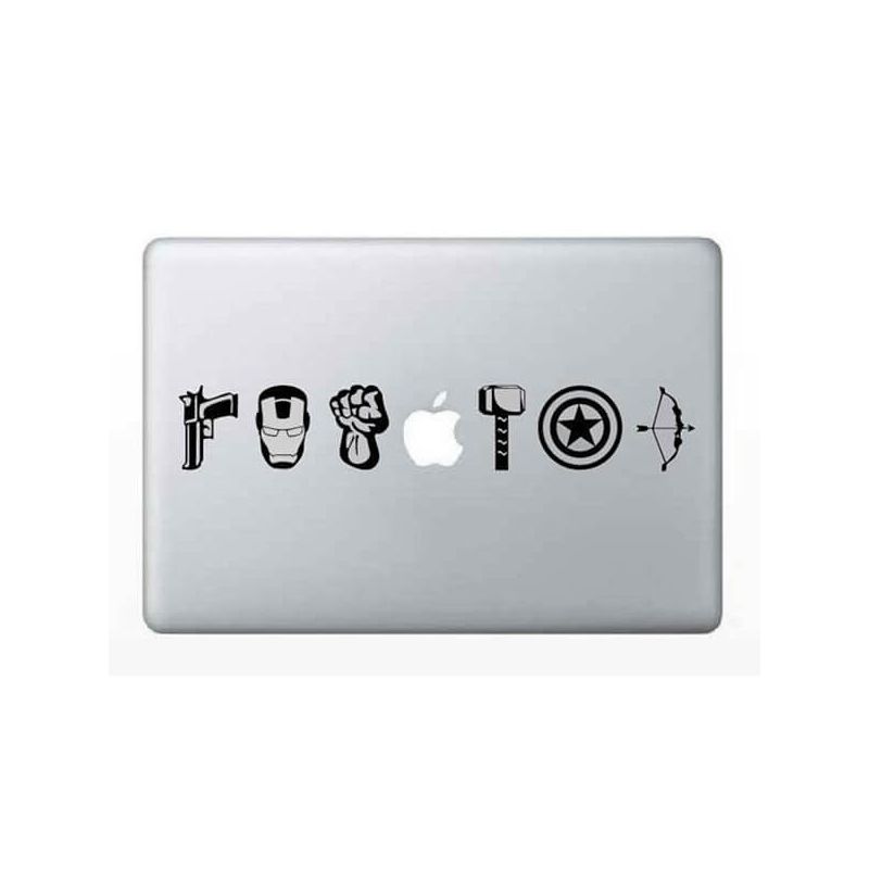Achat Sticker MacBook Avengers - Stickers MacBook - MacManiack