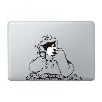 MacBook Cookie Monster Cookie Aufkleber  Stickers MacBook - 1