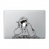 MacBook Cookie Monster Cookie Sticker voor MacBook Cookie