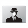 MacBook Magritte-sticker
