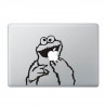 Sticker MacBook Cookie Monster Glouton