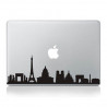 MacBook Paris Aufkleber