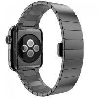 Hoco donker grijs schakelarmband Apple Watch 42mm bandje met adapters Hoco Accueil - 4