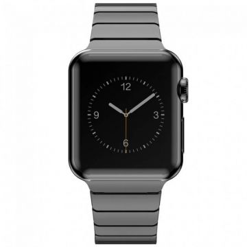 Hoco donker grijs schakelarmband Apple Watch 42mm bandje met adapters Hoco Accueil - 2