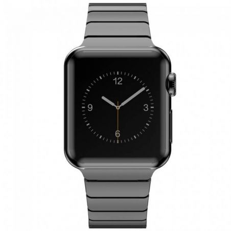 Hoco donker grijs schakelarmband Apple Watch 42mm bandje met adapters Hoco Accueil - 2