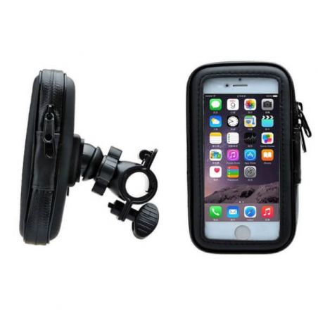 Schwarze Fahrradhalterung für iPhone 6 Plus  Unterstützt und dockt an iPhone 6 Plus - 6