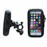 Schwarze Fahrradhalterung für iPhone 6 Plus