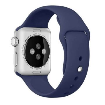 Appel Horloge Armband 44mm & 42mm Nacht Blauw S/M en M/L  Riemen Apple Watch 42mm - 2