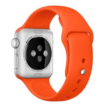 Appel Horlogearmband 44mm & 42mm Oranje S/M en M/L  Riemen Apple Watch 42mm - 2