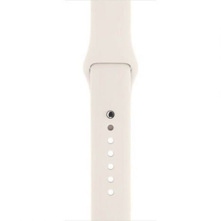Achat Bracelet Apple Watch 44mm & 42mm Blanc Antique S/M et M/L WATCHACC-078