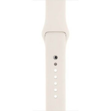 Achat Bracelet Apple Watch 38mm & 40mm Blanc Antique S/M et M/L WATCHACC-089