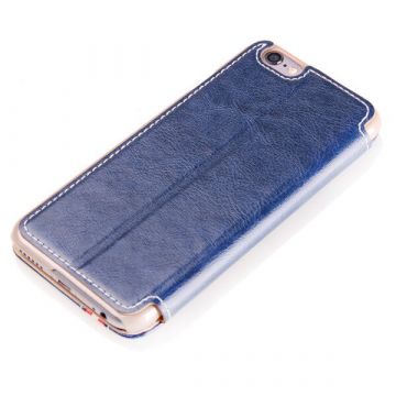 Wallet case for iPhone 6 Plus imitation leather lines  Covers et Cases iPhone 6 Plus - 5