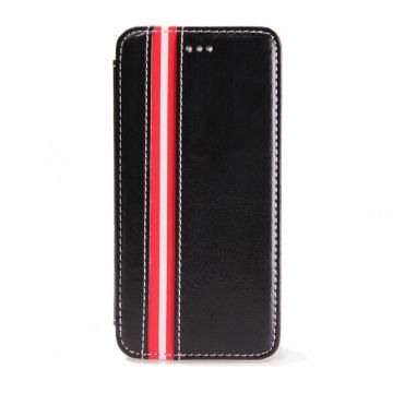 Wallet case for iPhone 6 Plus imitation leather lines  Covers et Cases iPhone 6 Plus - 8