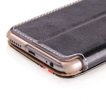 Achat Etui portefeuille lignes simili cuir iPhone 6 Plus
