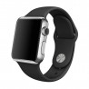 Zwart siliconen bandje Apple Watch 38mm S/M M/L