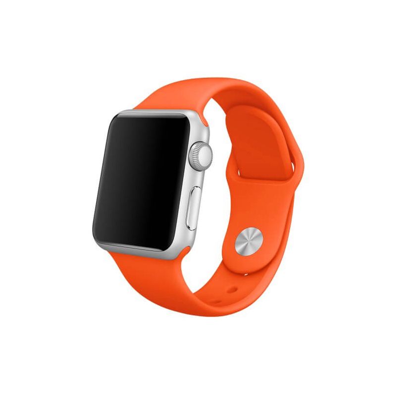 Achat Bracelet Apple Watch 38mm & 40mm Orange S/M et M/L - Bracelets Apple  Watch 38mm - MacManiack