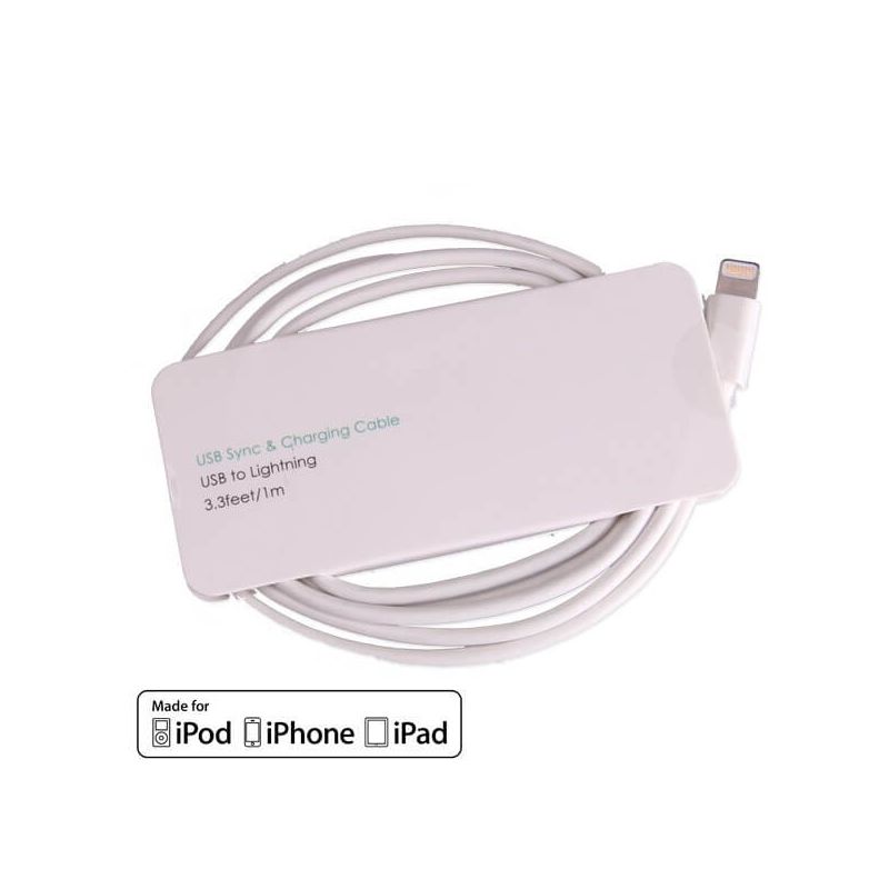 Câble Chargeur iPhone 2M+1M[Certifié Apple MFi], Câble iPhone