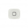 Bouton home pour iPhone 5C blanc