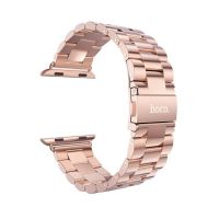 Hoco Pink Gold Stainless Steel Apple Watch 40mm & 38mm bracelet Hoco Straps Apple Watch 38mm - 3