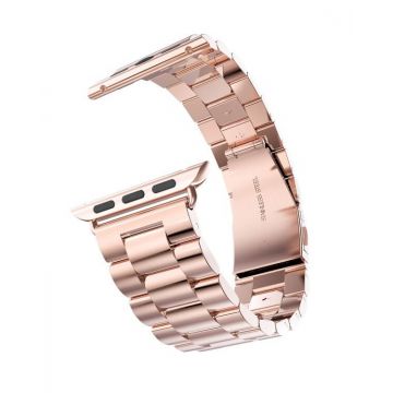 Hoco Pink Gold Stainless Steel Apple Watch 38mm bracelet Hoco Gurte Apple Watch 38mm - 4