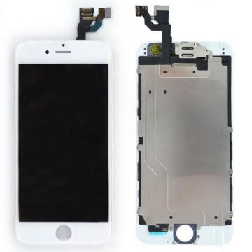 Komplettes Bildschirmkit montiert WHITE iPhone 6 (Kompatibel) + Werkzeuge  Bildschirme - LCD iPhone 6 - 1