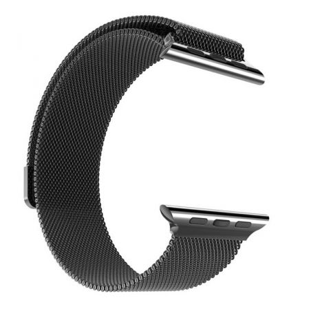 Achat Bracelet noir Milanais Hoco Apple Watch 42mm WATCHACC-108X