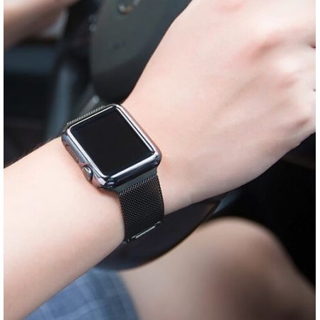Hoco zwart milanees bandje Apple Watch 42mm Hoco Riemen Apple Watch 42mm - 6