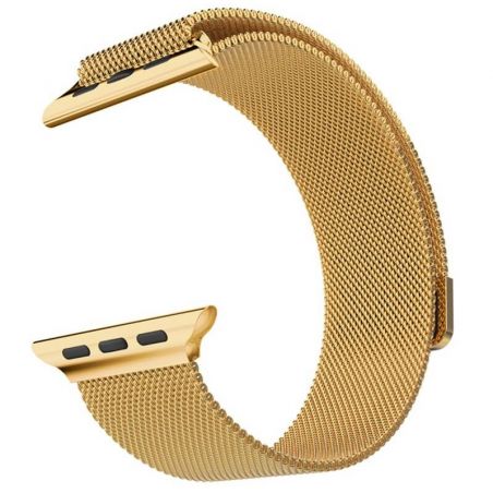 Gold Milanese Hoco Apple Watch 42mm Black Bracelet Hoco Gurte Apple Watch 42mm - 4