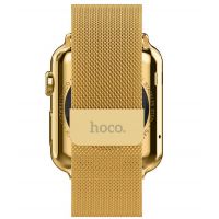 Gold Milanese Hoco Apple Watch 42mm Black Bracelet Hoco Gurte Apple Watch 42mm - 3