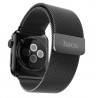 Hoco zwart milanees bandje Apple Watch 38mm
