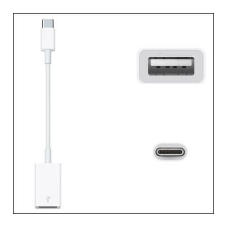 USB-C to USB adapter  Cables and adapters MacBook - 3
