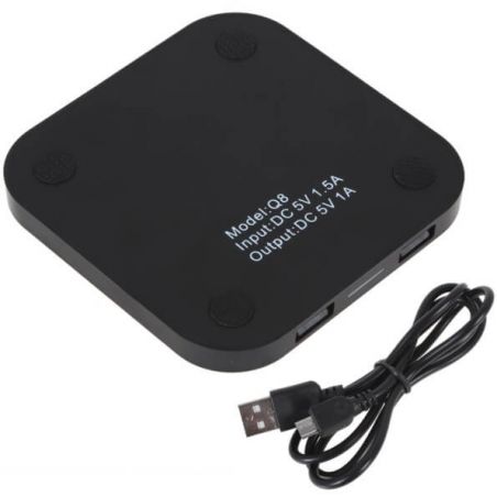 Square wireless charger for Samsung Galaxy 3 and 4, 3 and 4 Mini, Note 2  Chargers - Powerbanks - Cables Galaxy S3 - 3
