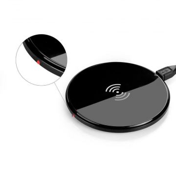 Round wireless charger  Chargers - Powerbanks - Cables iPhone 5 - 4