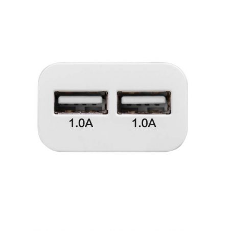 Double 1.0AMP USB charger - Hoco Hoco Chargers - Powerbanks - Cables iPhone 5C - 3