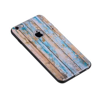 Hoco roesthout effect hoesje iPhone 6 6S Plus Hoco Dekkingen et Scheepsrompen iPhone 6 Plus - 1