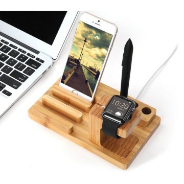 4 in 1 dock Apple horloge, iPhone, iPad en bic  laders - Kabels -  Steunen en dokken Apple Watch 38mm - 1