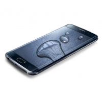 Gebogen tempered glass screen protector zwart Samsung Galaxy S6 Edge  Beschermende films Galaxy S6 Edge - 2