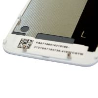 COMPLEET KIT: Touchscreen Glas Digitizer & LCD Scherm & kader & kader & achterkant glas eerste kwaliteit voor iPhone 4 Wit: Touc