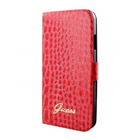 Folio Croco Guess Case Red Samsung Galaxy S4 Guess Covers et Cases Galaxy S4 - 1