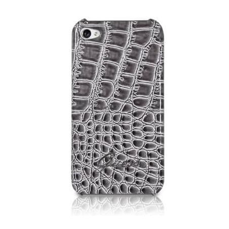 Guess iPhone 4/4S Grey Crocodile Case Guess Covers et Cases iPhone 4 - 1